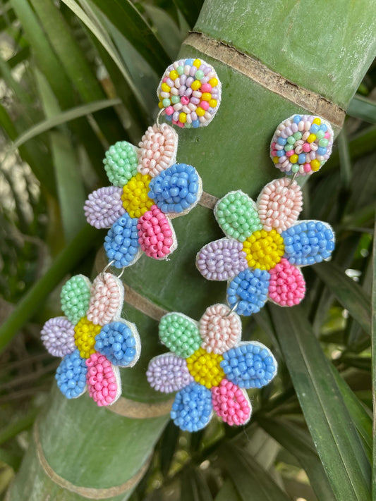 Big Beaded earrings