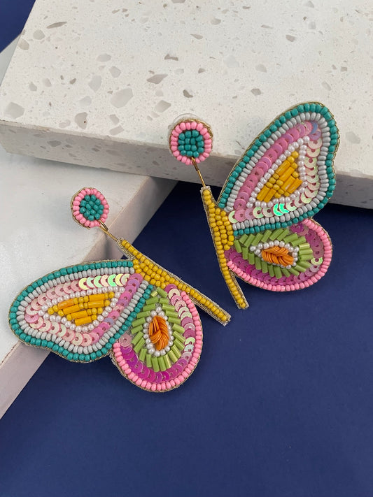Big Beaded earrings