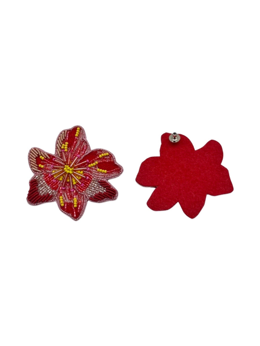 Beaded Earrings Flower Design for Women