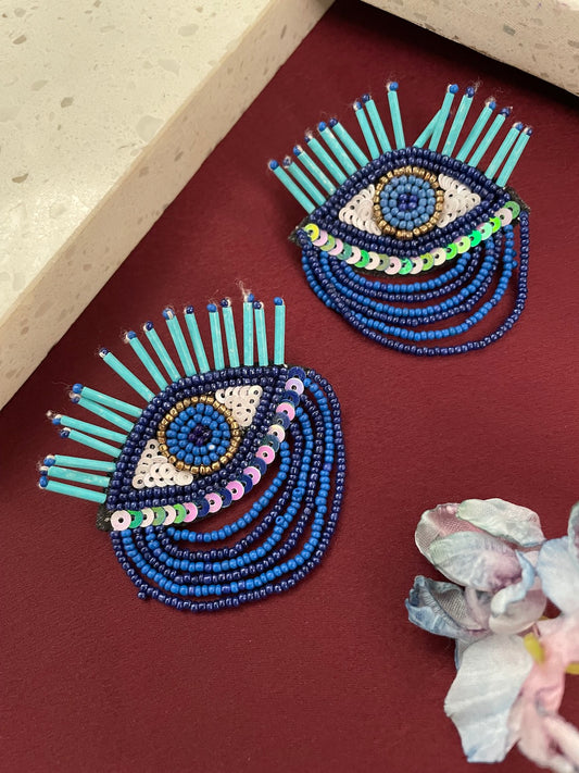 Big Beaded earrings