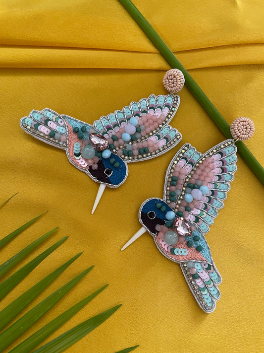 Big Beaded earrings