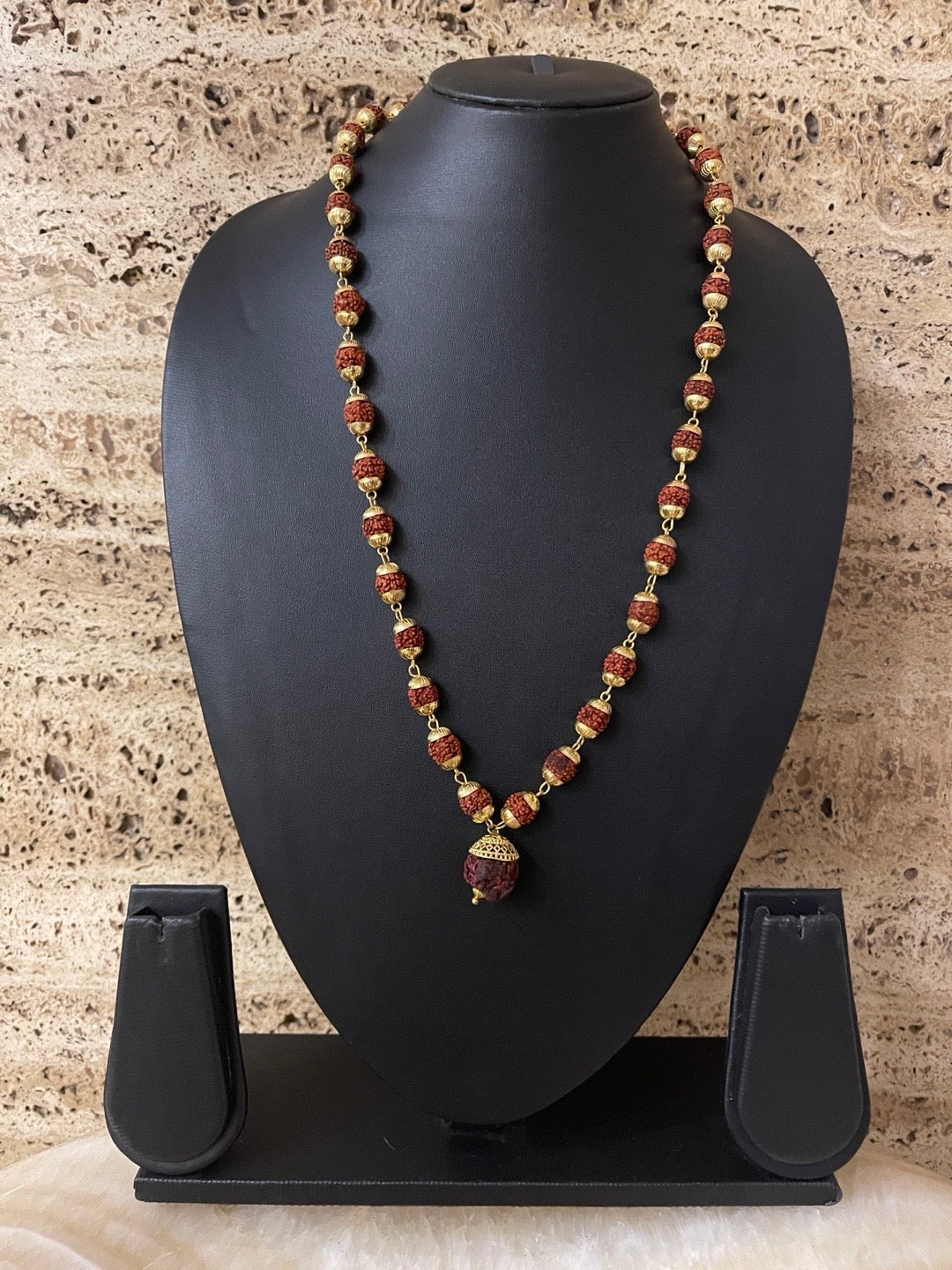 Rudraksha deals necklace designs