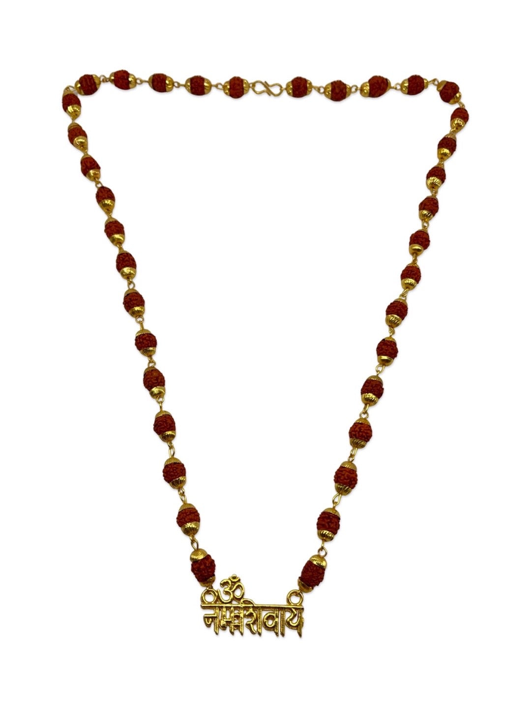 Rudraksha chain sale with gold