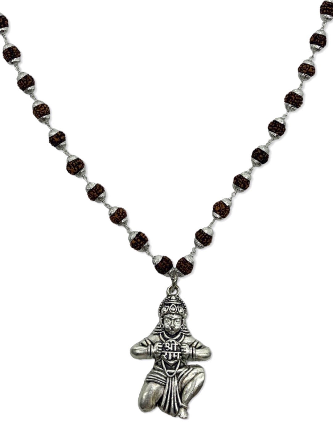Lord Hanuman Pendant Rudraksha chain