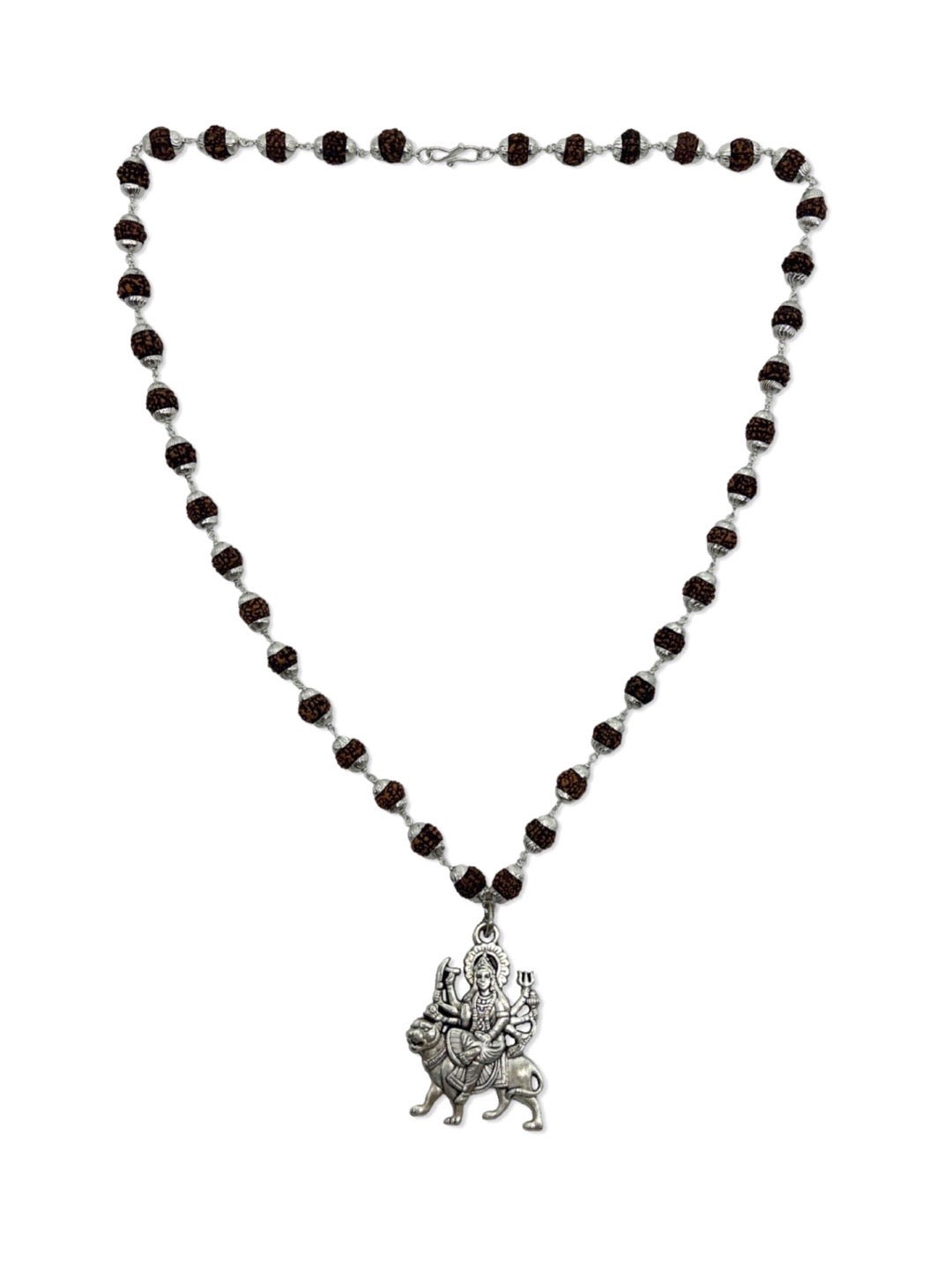 Lord Durga mata Pendant Rudraksha mala