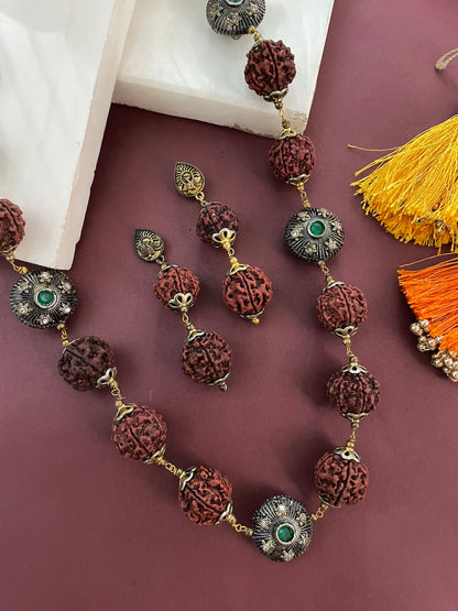 Rudraksh necklace