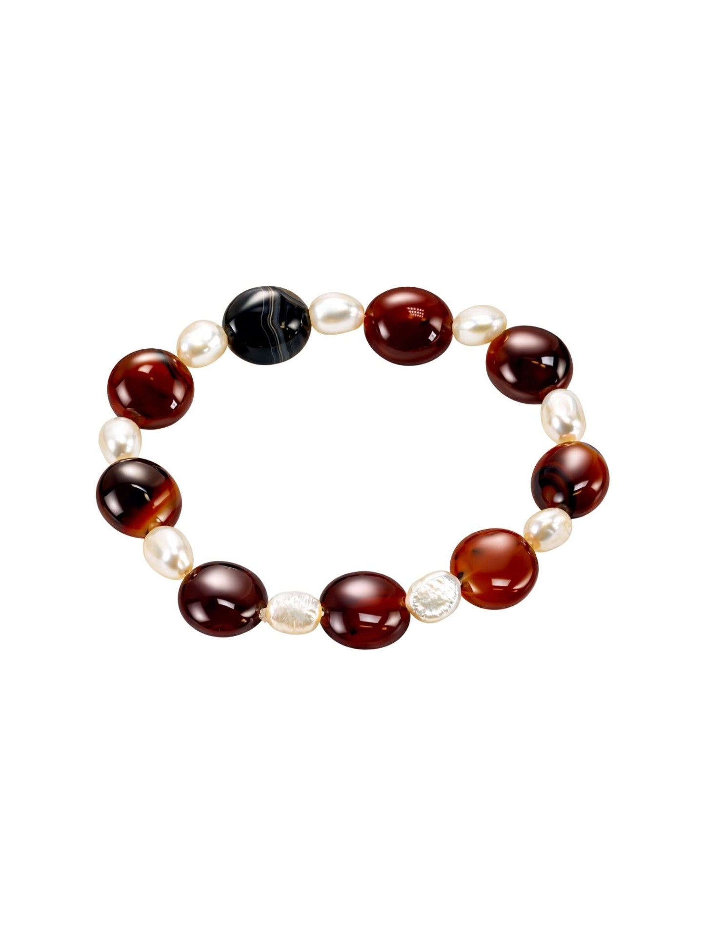 Red Stone Beaded Bracelet Women|Lumba Rakhi Bhabhi Sister Gifts!