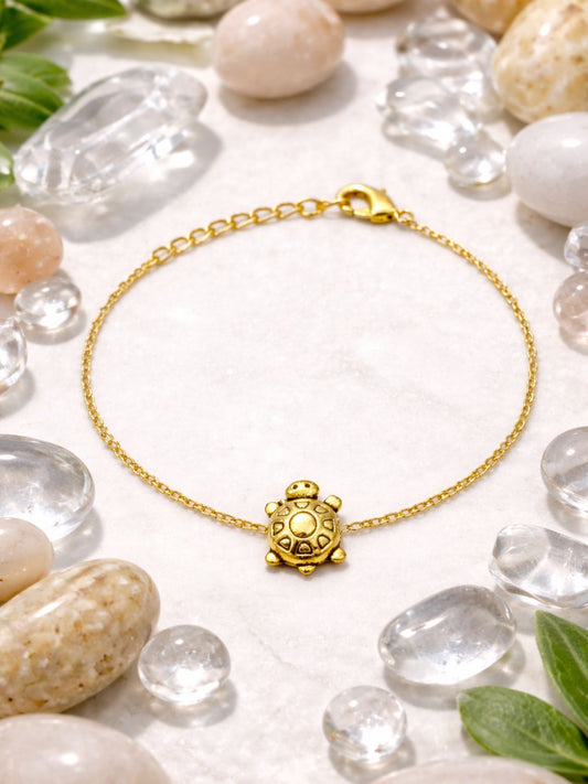 Gold Charm Chain Bracelet Women|Lumba Rakhi Bhabhi Sister