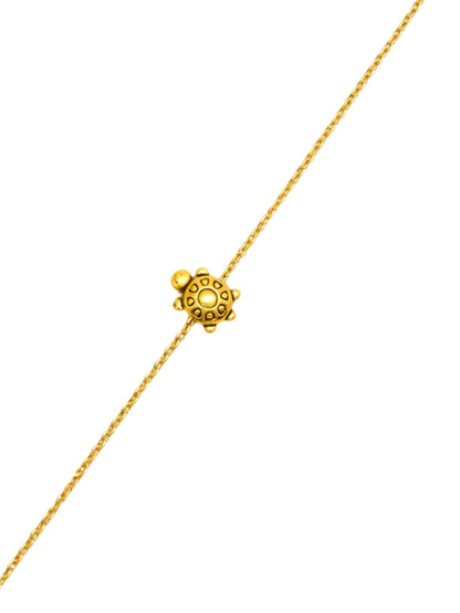 Gold Charm Chain Bracelet Women|Lumba Rakhi Bhabhi Sister