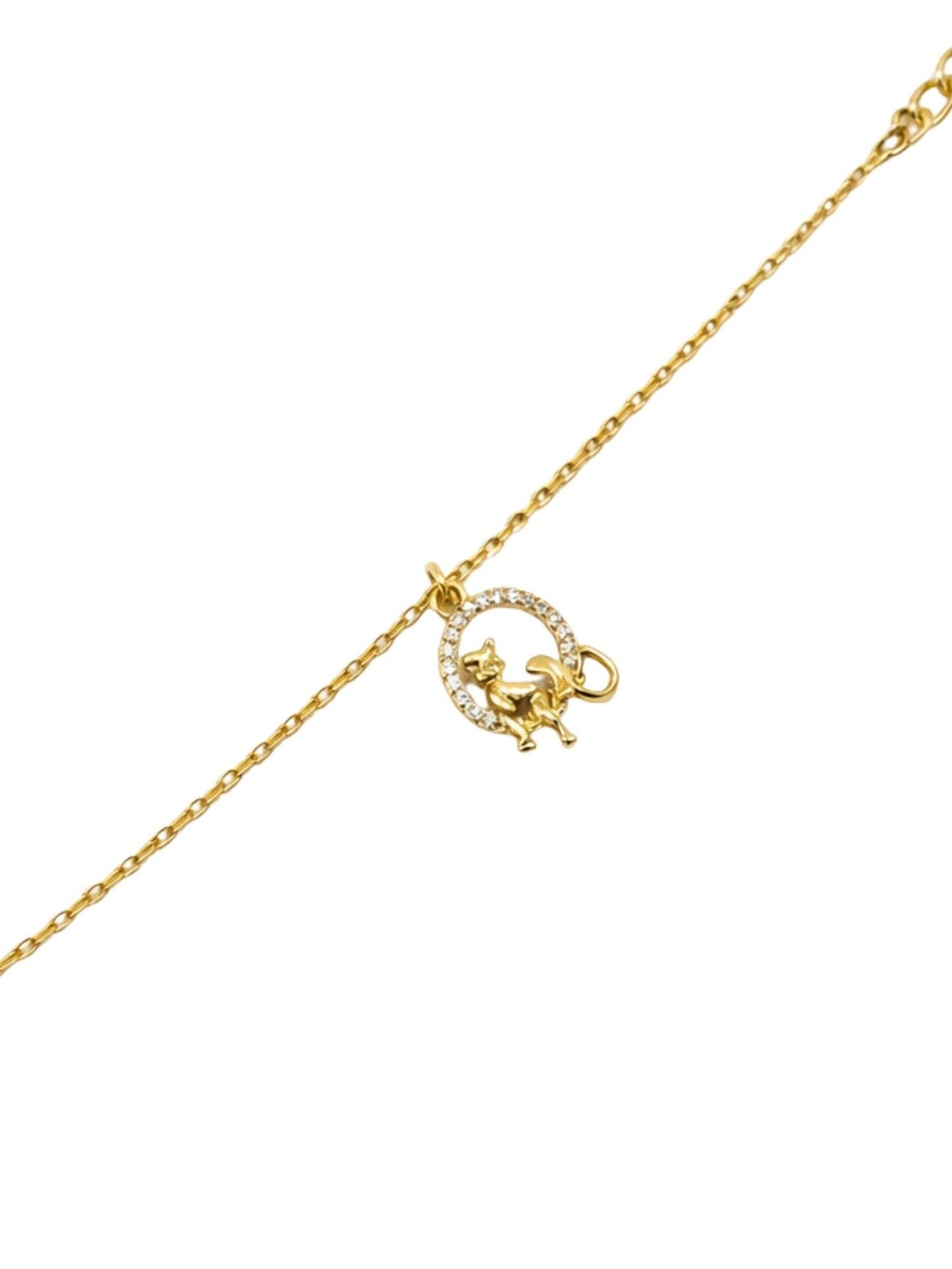 Gold Plated Charm Bracelet Crystal Pendant Women|Lumba Rakhi Bhabhi Sister