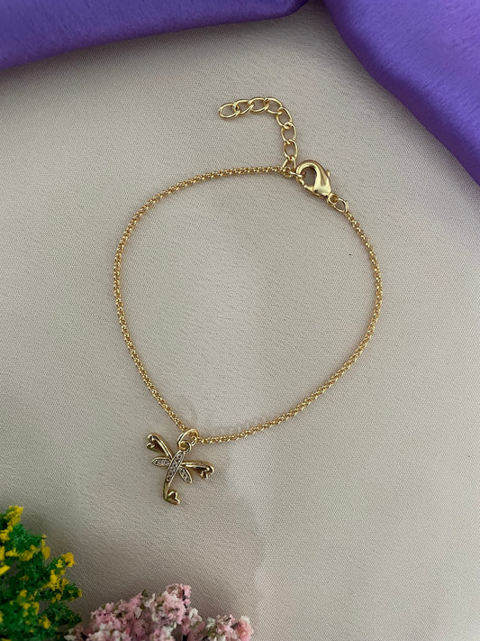 AD Butterfly Bracelet Lumba Rakhi