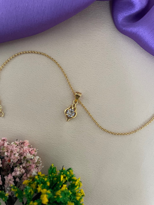 AD Heart Bracelet Lumba Rakhi