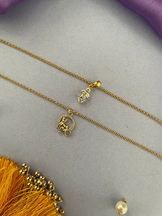 (Set of 2) Flower/Cat Lumba Rakhi