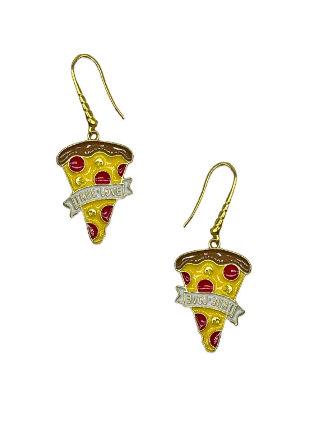 Mini Pizza Design Dangler Earrings