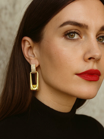 AD Elegant Design Western Earrings