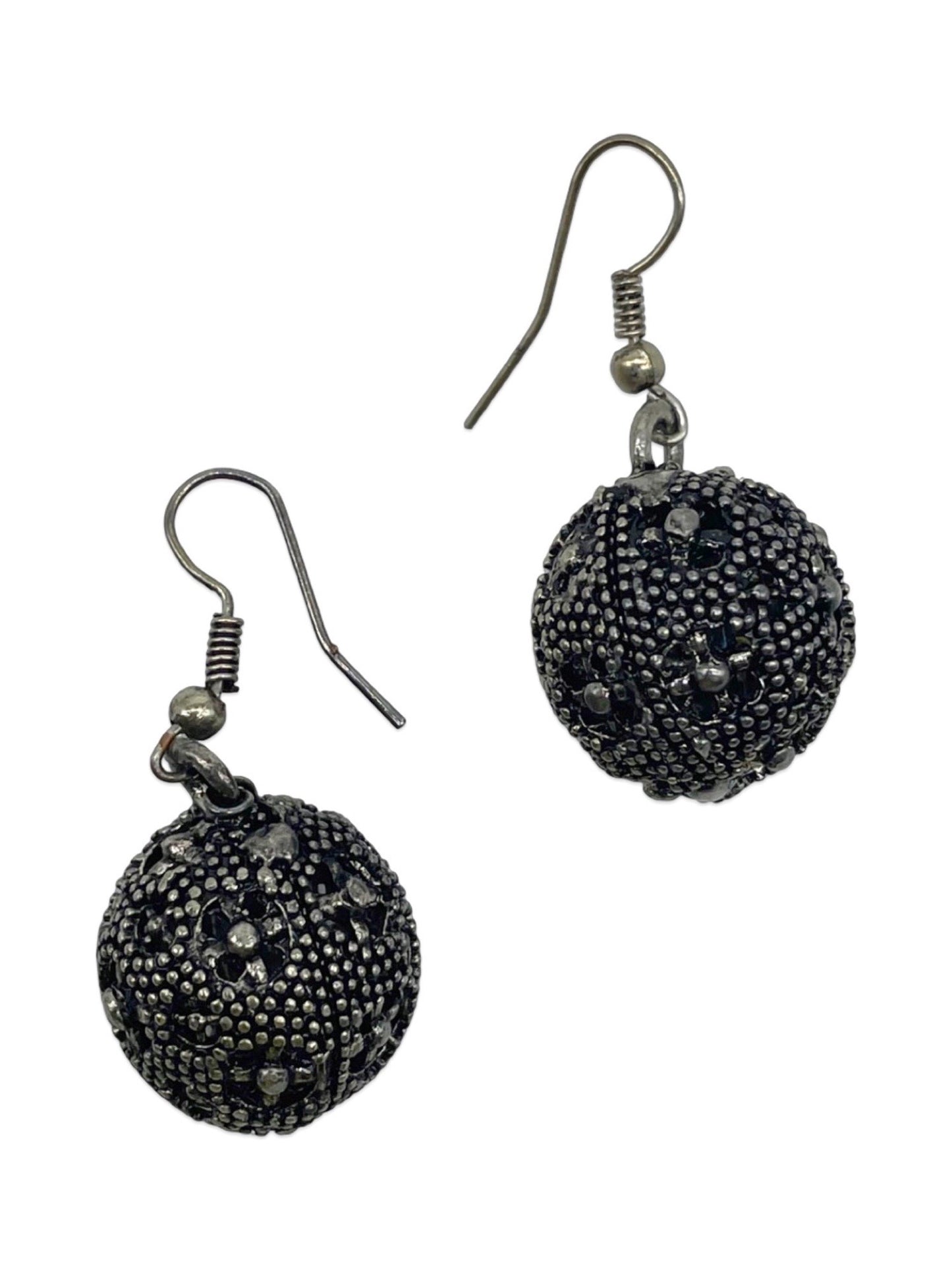 Dangler Earring Ball Shape Design