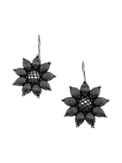 Stud Earrings Flower Design