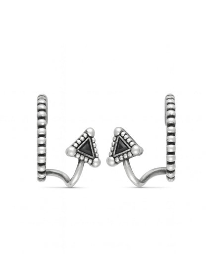 Loop Cuff Afghani Jhumka Earrings Snake Shape Triangle Designs