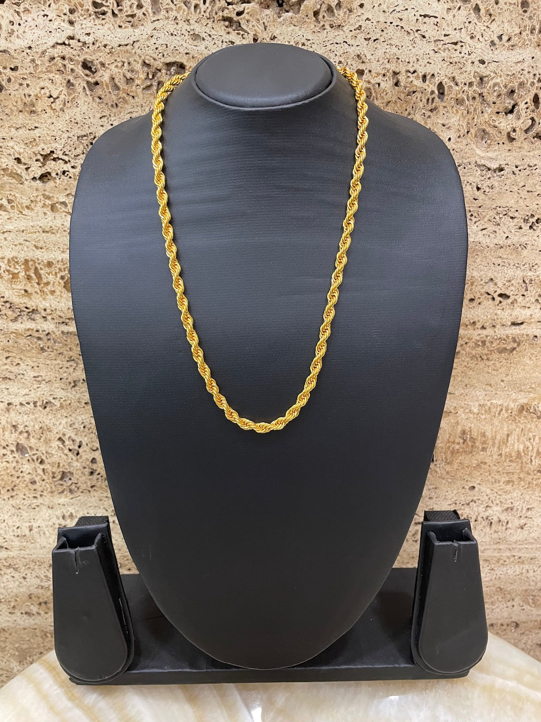 Rope Design Chain Short Necklace