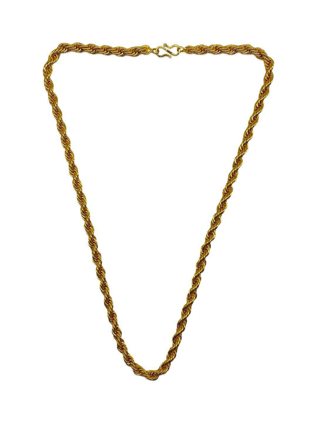 Rope Design Chain Short Necklace