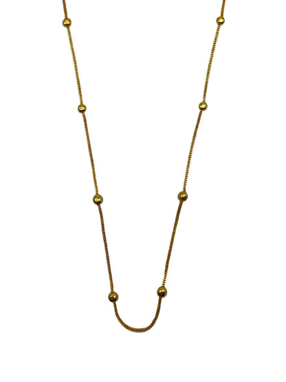 Simple Design Snake Chain Short Necklace