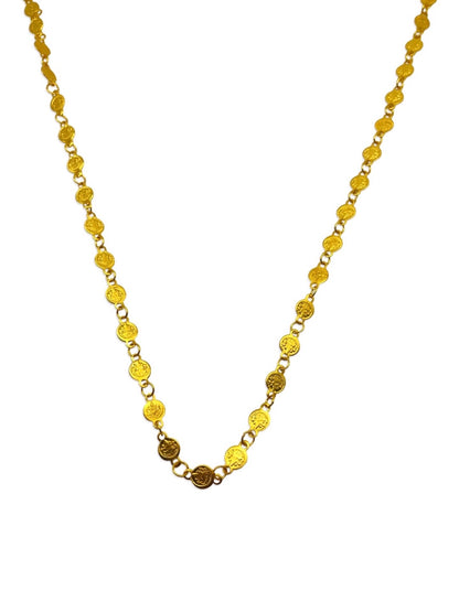 Gold Plated Laxmi Haar Necklace