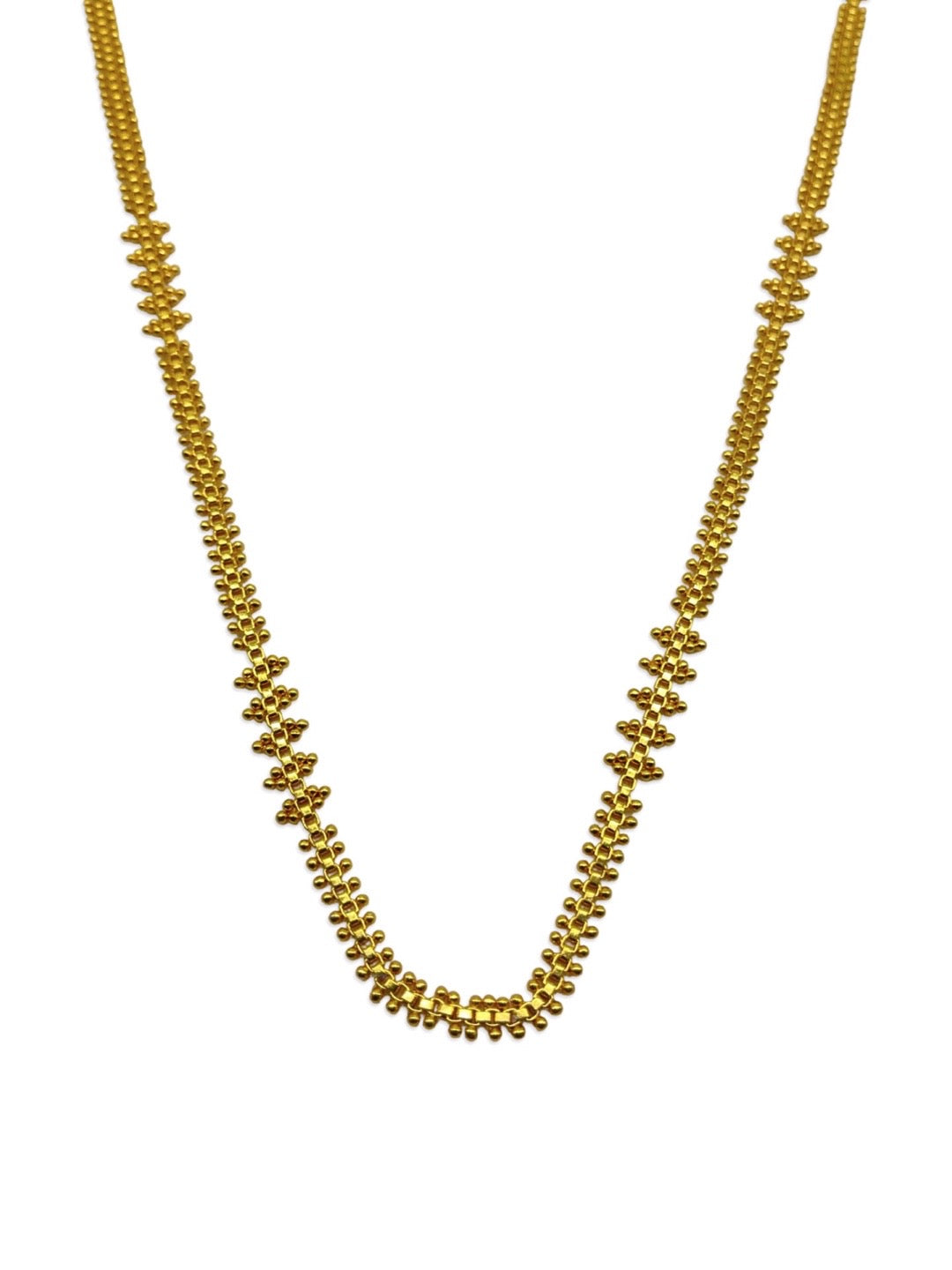 Mohini Chain Pendant Long Necklace