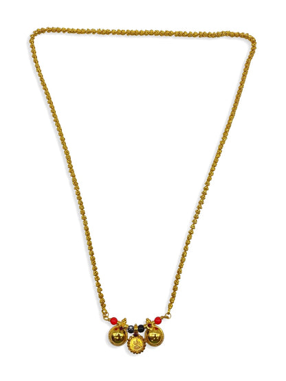 Two Vati Laxmi Coin Chain Mangalsutra