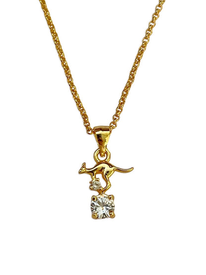 AD Kangaroo Pendant Necklace