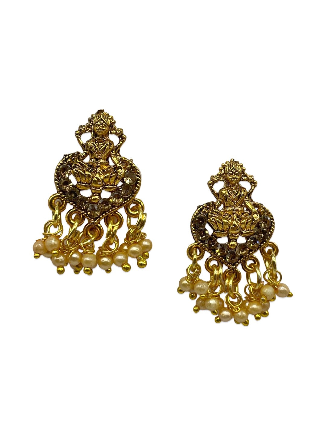 Laxmi Earrings with pearl