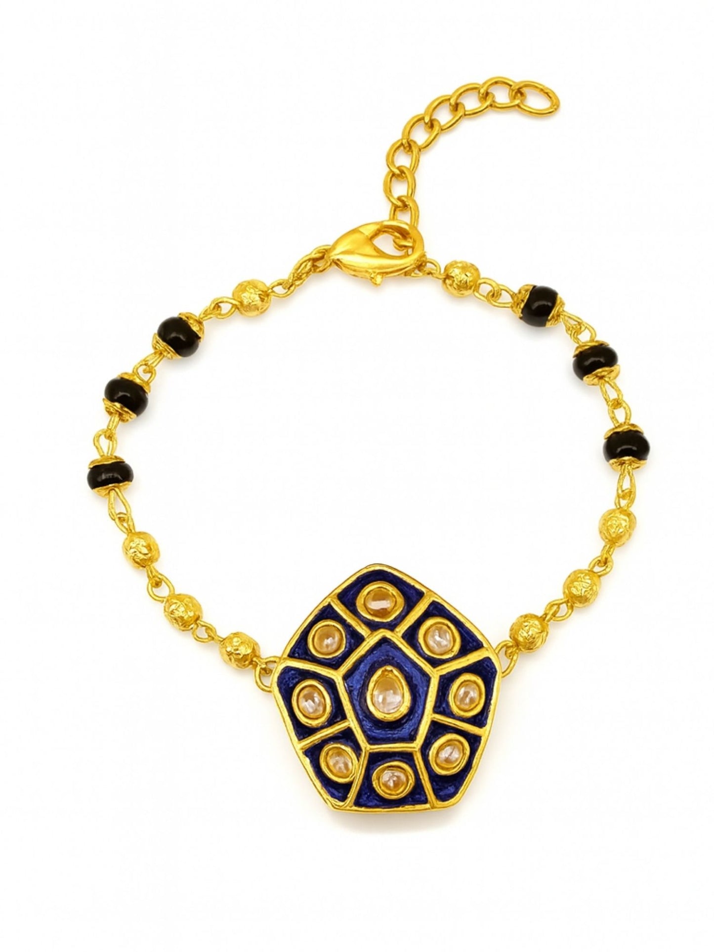 Kundan Mangalsutra Bracelet