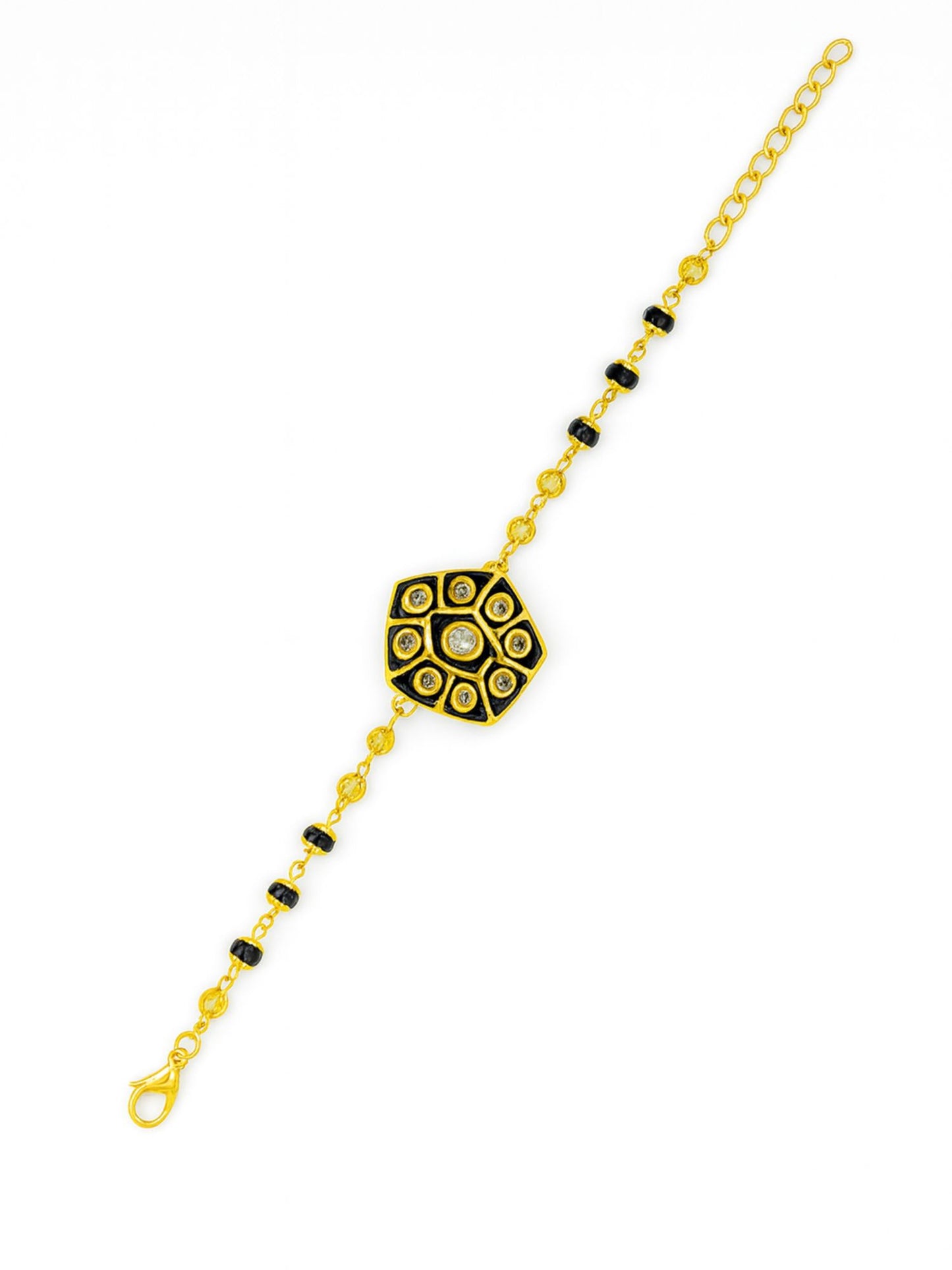 Kundan Mangalsutra Bracelet