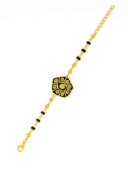 Kundan Mangalsutra Bracelet