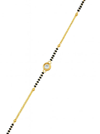 Round Diamond Mangalsutra Bracelet