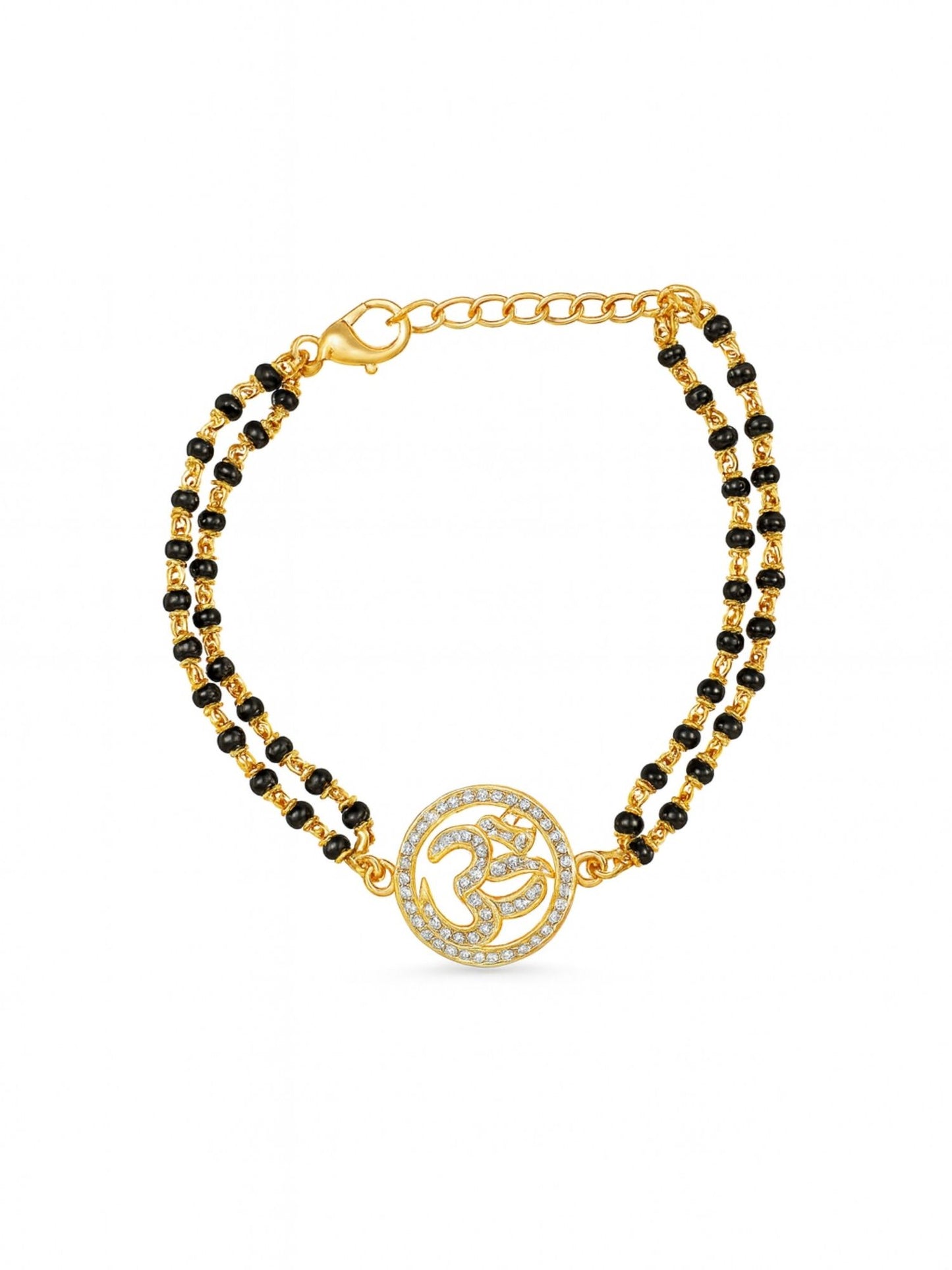 American Diamond OM Mangalsutra Bracelet