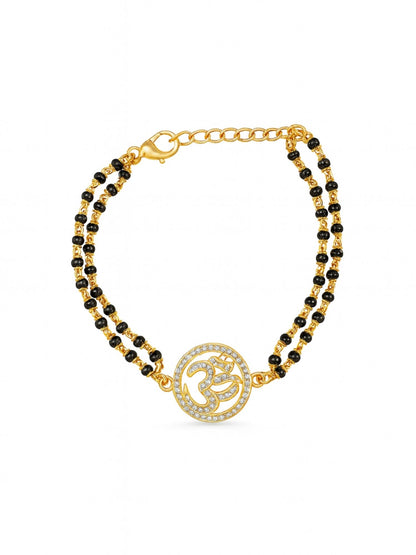 American Diamond OM Mangalsutra Bracelet