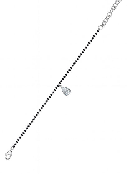 American Diamond Drop Mangalsutra Bracelet