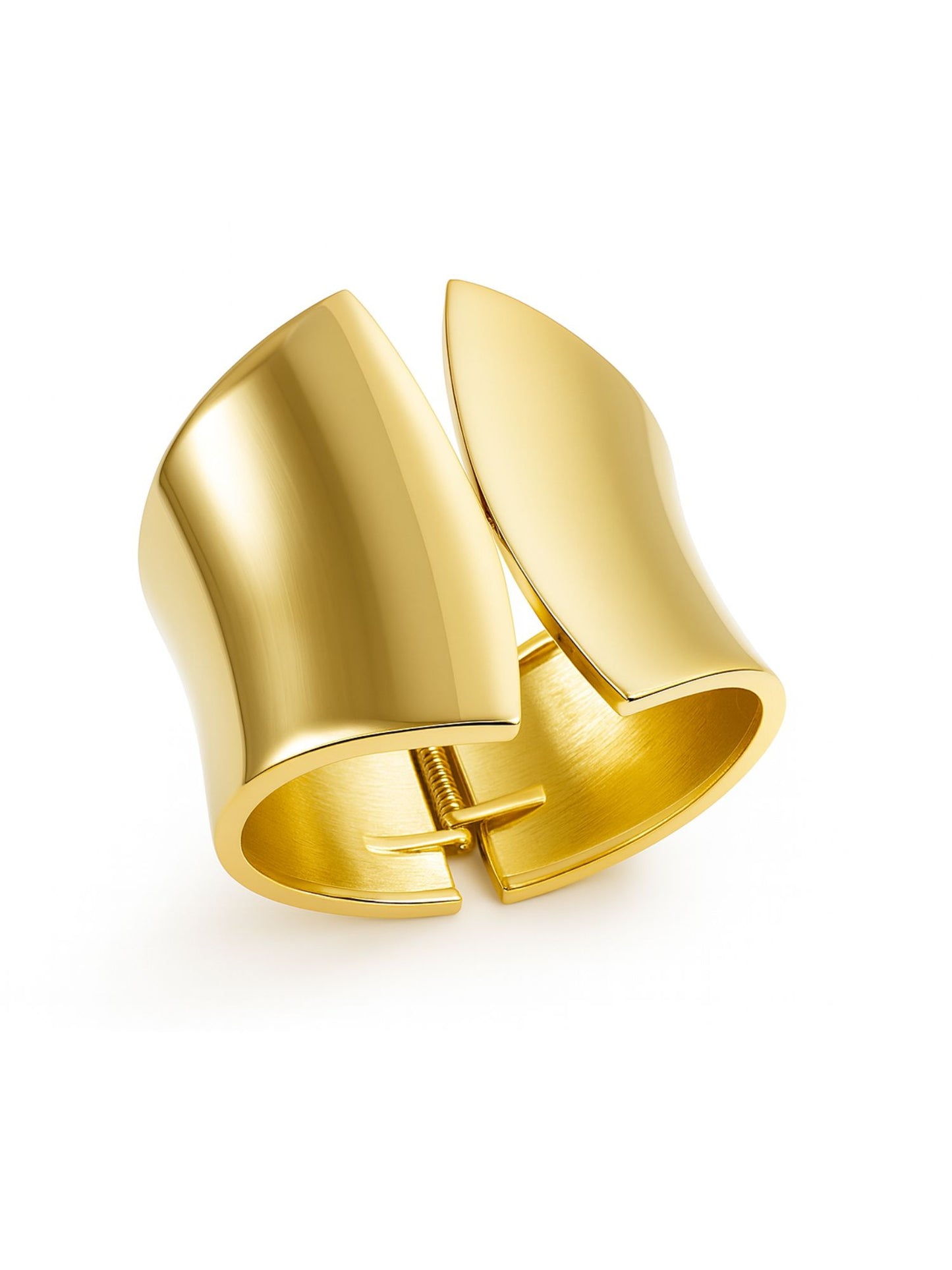 Gold Western Kada Bracelet | Adjustable Bangle