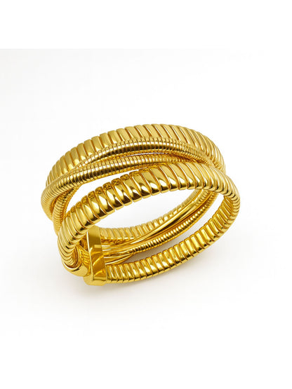 Gold Western Kada Bracelet | Trendy Statement