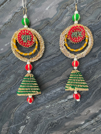 Colorful Latkan to Add to Your Toran  For Door Hangings Diwali Decoration