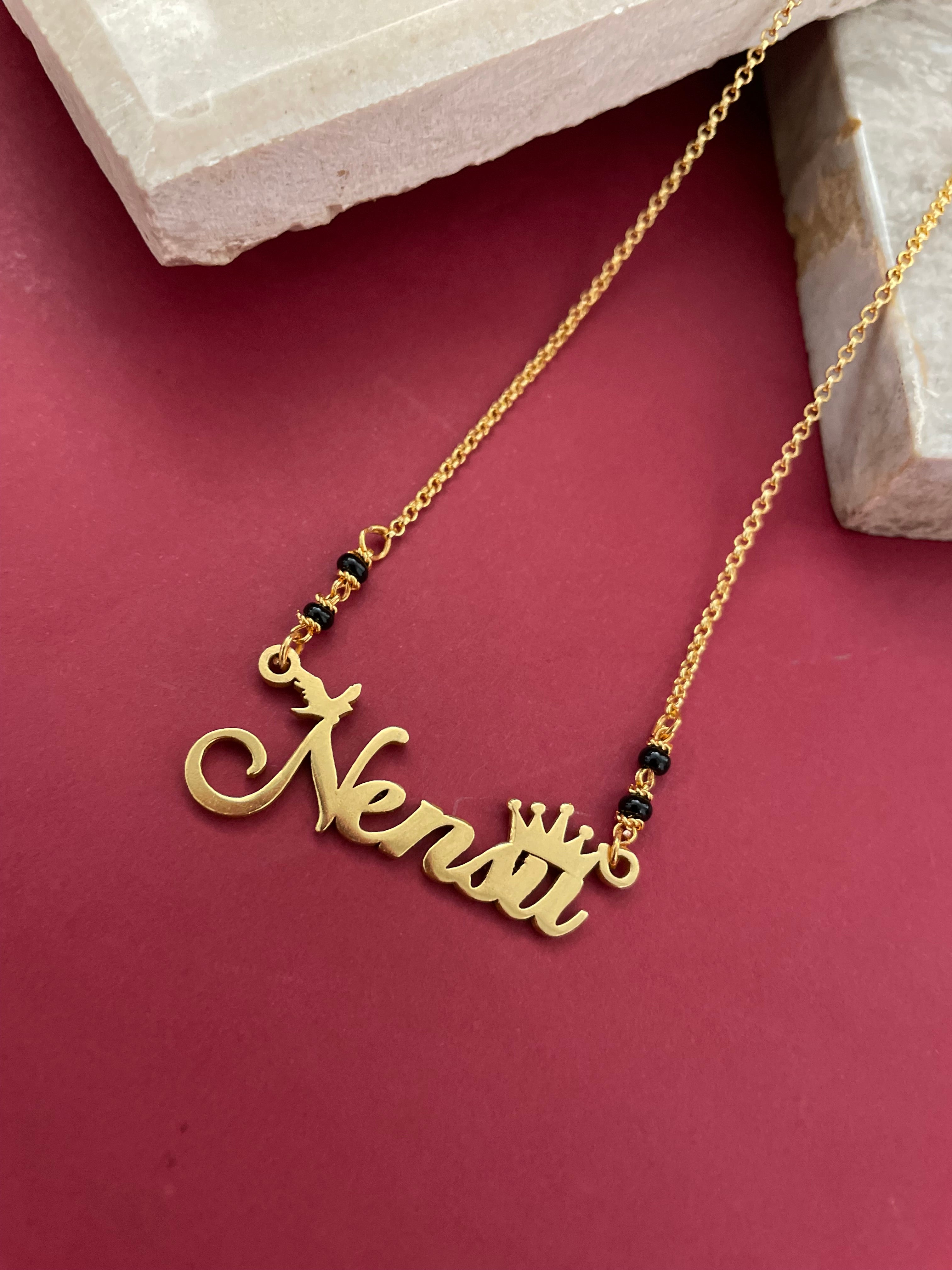 Nikhil sales name mangalsutra