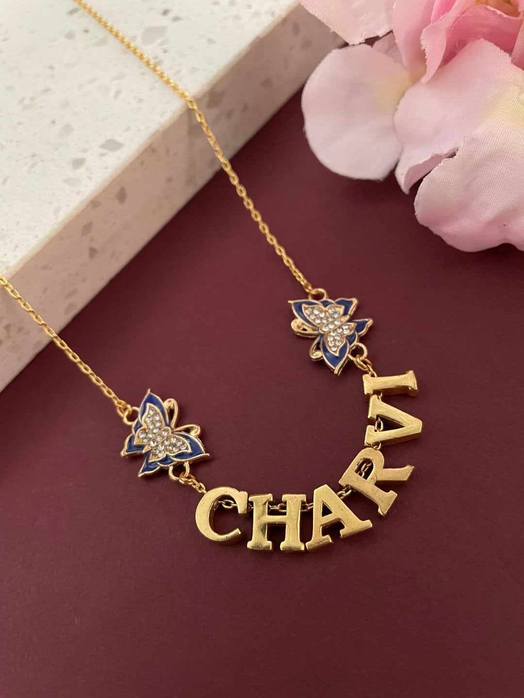 Buy Personalized NAME NECKLACE With Multiple Charms Aesthetic Custom  Engraved Paperclip Chain Necklace Minimalistic Necklace for Mom/grandma  Online in India - Etsy