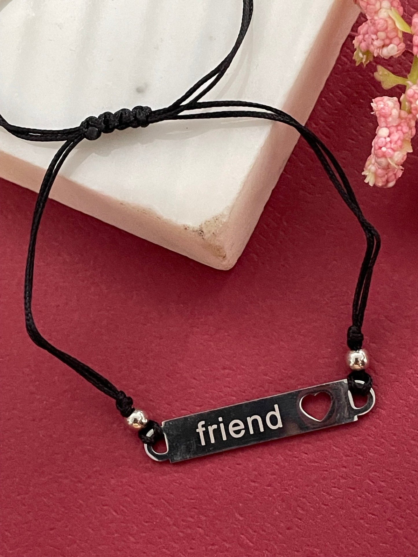 "Friend" Friendship band