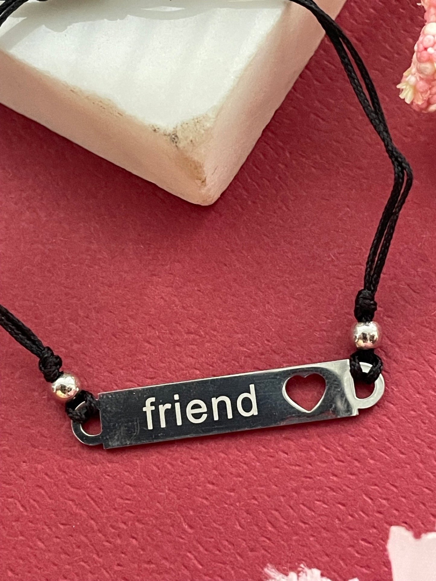 "Friend" Friendship band