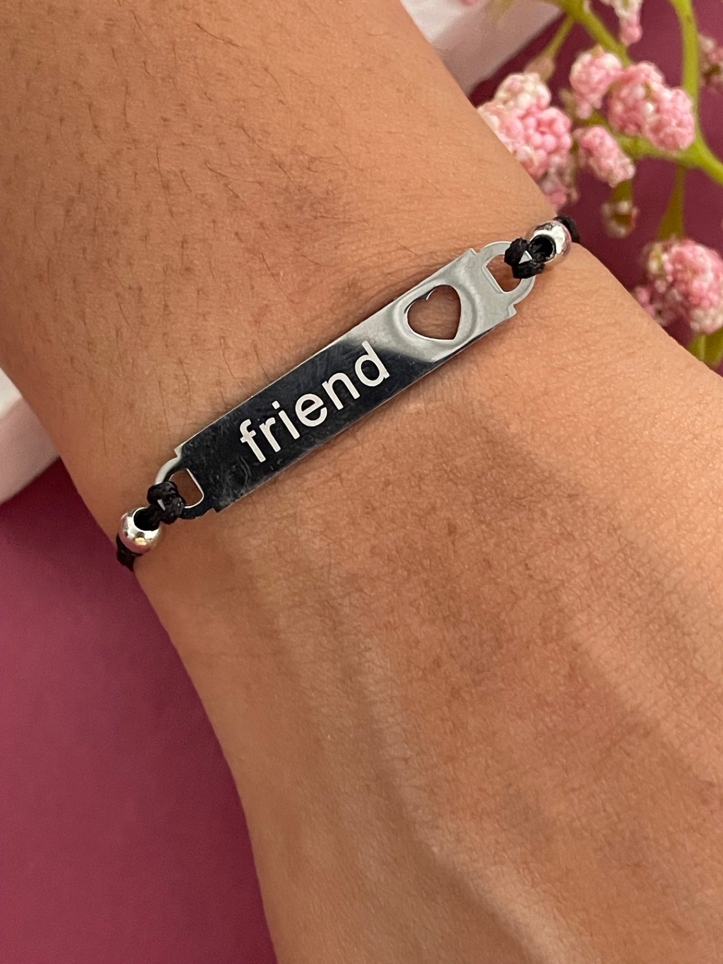 "Friend" Friendship band