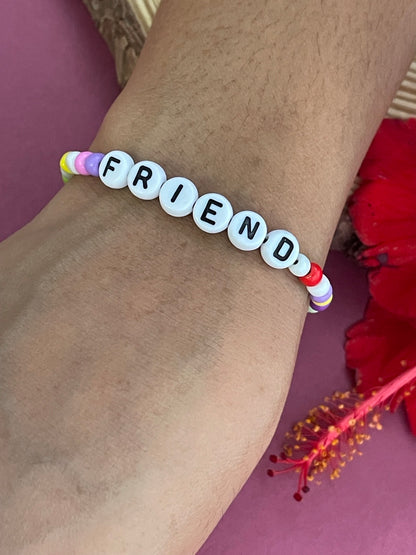 "Friends" Friendship band