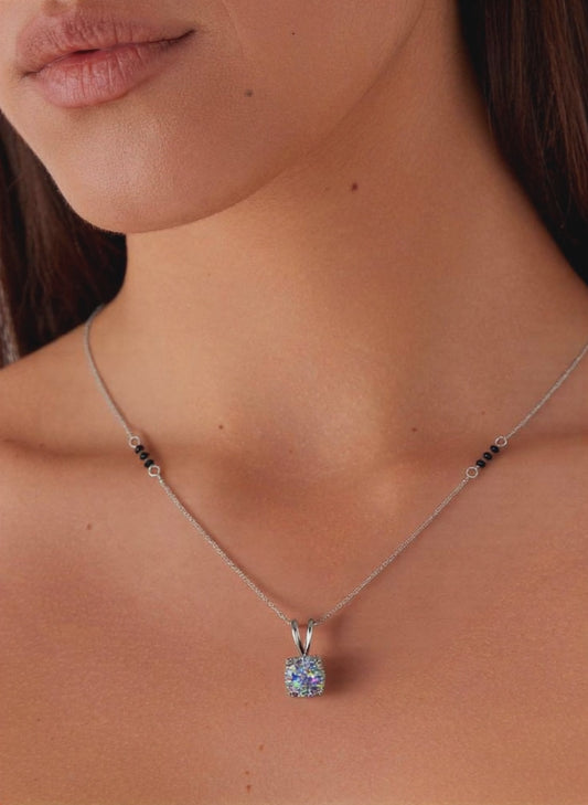 Short mangalsutra designs diamond