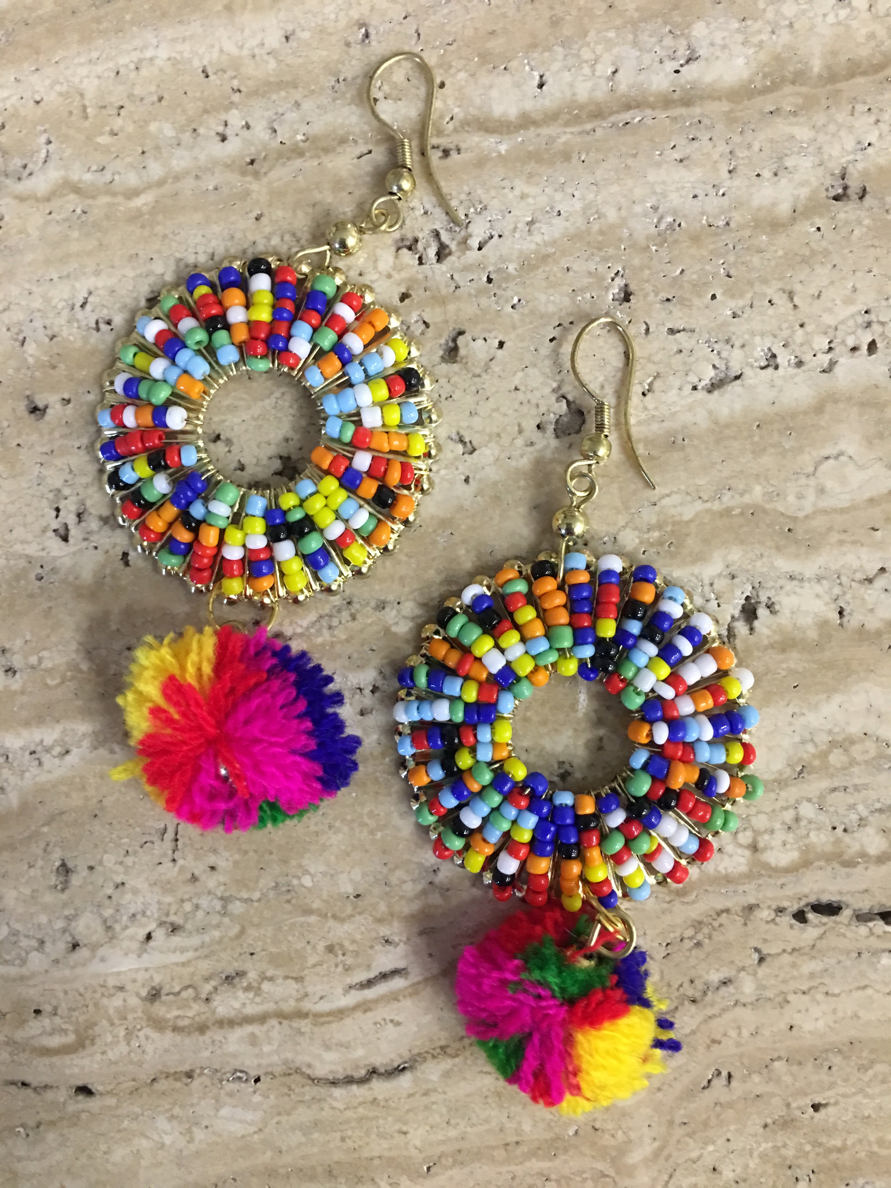 Festival Multicolor Imitation Jewellery Earring