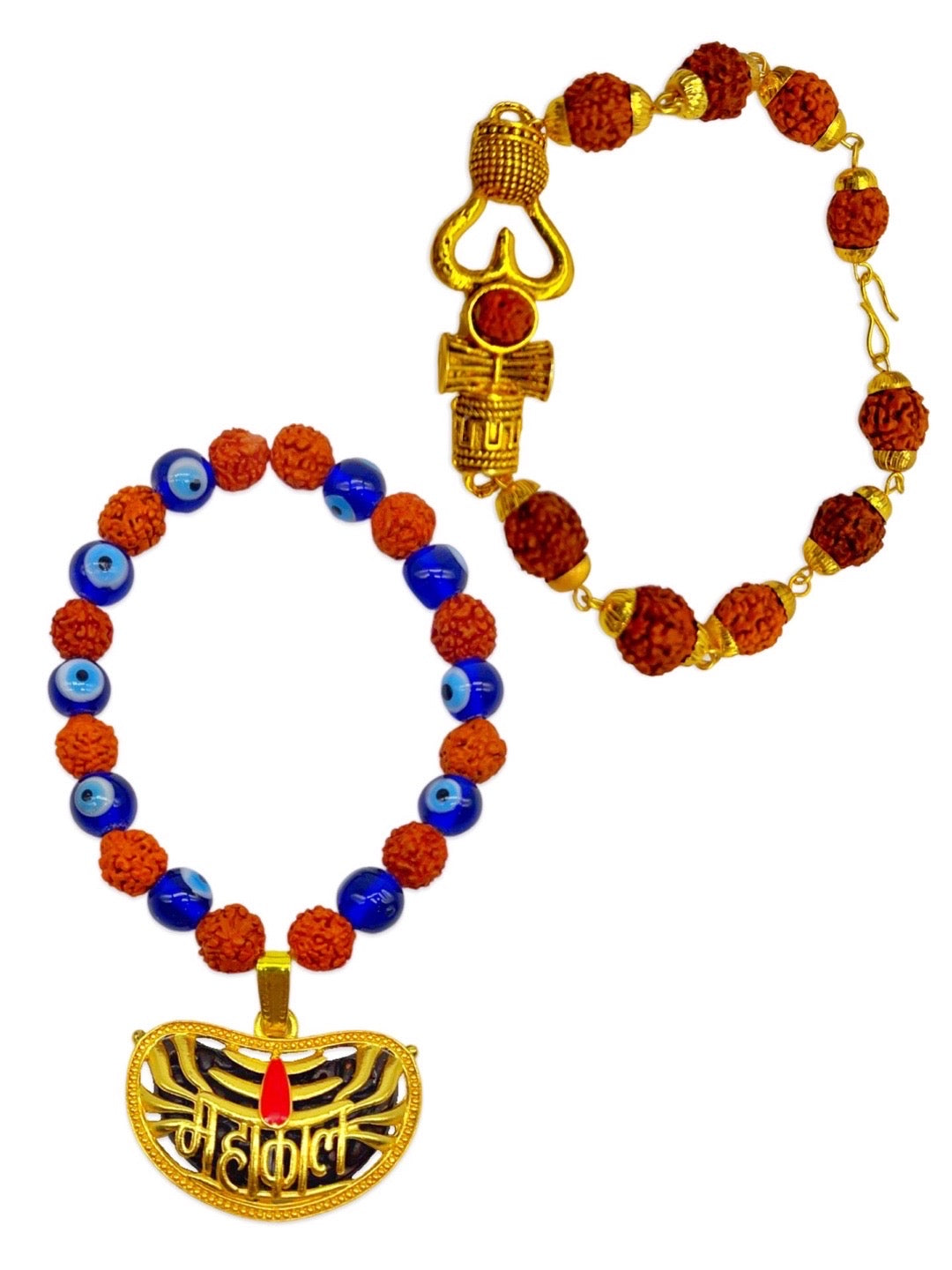 Rudraksha rakhi bracelet