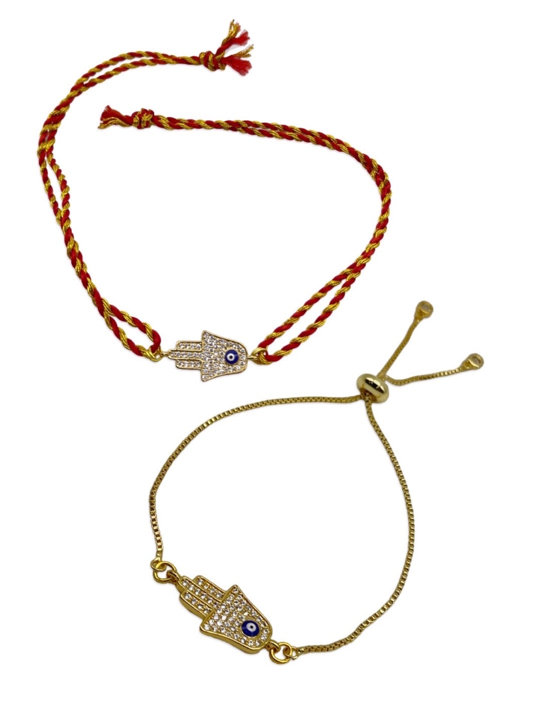 Hand of Fatima Hamsa Body Jewelry Bracelet for Women Special Occasion –  Feshionn IOBI